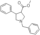 CAS # 438492-33-2, Methyl 1-benzyl-4-phenylpyrrolidine-3-carboxylate