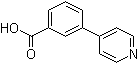 3-(Pyridin-4-yl)benzoic acid molecular structure (CAS 4385-78-8)
