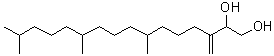 3-Methylidene-7,11,15-trimethylhexadecan-1,2-diol molecular structure (CAS 438536-34-6)