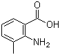 3-Methylanthranilic acid molecular structure (CAS 4389-45-1)