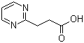structure of CAS# 439108-20-0, 3-嘧啶-2-基丙酸