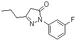 CAS # 439289-90-4, 2-(3-Fluorophenyl)-2,4-dihydro-5-propyl-3H-pyrazol-3-one