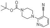 tert-Butyl 4-(3-cyano-2-pyridinyl)-1-piperazinecarboxylate molecular structure (CAS 440100-15-2)
