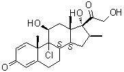 CAS 登录号：4419-39-0, 倍氯米松
