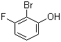 2-Bromo-3-fluorophenol molecular structure (CAS 443-81-2)