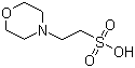CAS # 4432-31-9, 4-Morpholineethanesulfonic acid, 2-(4-Morpholino)ethanesulfonic acid, 2-(N-Morpholino)ethanesulfonic acid, MES