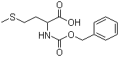 structure of CAS# 4434-61-1, N-Carbobenzoxy-DL-methionine
