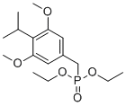 CAS # 443982-76-1, Diethyl (4-isopropyl-3,5-dimethoxybenzyl)phosphonate, 5-(diethoxyphosphorylmethyl)-1,3-dimethoxy-2-propan-2-ylbenzene