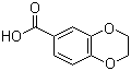 structure of CAS# 4442-54-0, 2,3-二氢-1,4-苯并二噁烷-6-羧酸