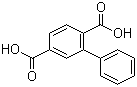 structure of CAS# 4445-51-6, [1,1'-联苯]-2,5-二甲酸