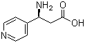 structure of CAS# 444806-04-6, (S)-3-氨基-3-(吡啶-4-基)丙酸