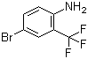 structure of CAS# 445-02-3, 2-Amino-5-bromobenzotrifluoride