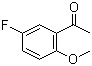 5'-Fluoro-2'-methoxyacetophenone molecular structure (CAS 445-82-9)