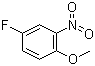 4-Fluoro-2-nitroanisole molecular structure (CAS 445-83-0)