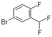 structure of CAS# 445303-69-5, 4-Bromo-2-difluoromethyl-1-fluorobenzene
