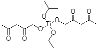 CAS 登录号：445398-76-5, 双(乙酰丙酮基)乙氧基异丙氧基钛酸酯