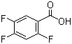 CAS # 446-17-3, 2,4,5-Trifluorobenzoic acid