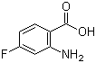 CAS # 446-32-2, 2-Amino-4-fluorobenzoic acid, 4-Fluoroanthranilic acid