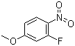 CAS # 446-38-8, 3-Fluoro-4-nitroanisole, 2-Fluoro-4-methoxynitrobenzene