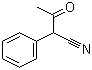 CAS # 4468-48-8, 2-Phenylacetoacetonitrile, alpha-Acetylphenylacetonitrile, 3-Oxo-2-phenylbutanenitrile, 2-Oxo-1-phenylpropyl cyanide