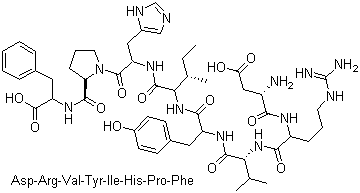 CAS # 4474-91-3, Angiotensin II