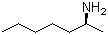 (S)-(+)-2-Aminoheptane molecular structure (CAS 44745-29-1)