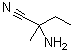 2-Amino-2-methylbutanenitrile molecular structure (CAS 4475-95-0)