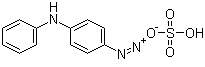 structure of CAS# 4477-28-5, 4-Diazodiphenylamine sulfate