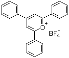CAS # 448-61-3, 2,4,6-Triphenylpyrylium fluoroborate, 2,4,6-Triphenylpyrylium tetrafluoroborate, 2,4,6-Triphenyl-pyrylium tetrafluoroborate
