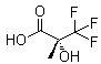 CAS # 44864-47-3, (R)-2-Hydroxy-2-methyl-3,3,3-trifluoropropionic acid, (R)-3,3,3-Trifluoro-2-hydroxy-2-methylpropionic acid