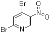 CAS # 4487-57-4, 2,4-Dibromo-5-nitropyridine
