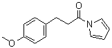 CAS 登录号：448905-82-6, 3-(4-甲氧基苯基)-1-(1H-吡咯-1-基)-1-丙酮