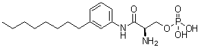 CAS # 449173-19-7, (2R)-2-Amino-N-(3-octylphenyl)-3-(phosphonooxy)-propanamide, VPC 23019