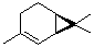structure of CAS# 4497-92-1, (+)-2-蒈烯
