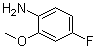 structure of CAS# 450-91-9, 2-甲氧基-4-氟苯胺
