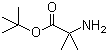 structure of CAS# 4512-32-7, 2-氨基-2-甲基丙酸叔丁酯
