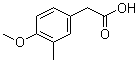 4-Methoxy-3-methylphenylacetic acid molecular structure (CAS 4513-73-9)