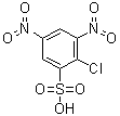 CAS 登录号：4515-26-8, 2-氯-3,5-二硝基苯磺酸