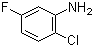 structure of CAS# 452-83-5, 2-Chloro-5-fluoroaniline