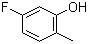 CAS # 452-85-7, 5-Fluoro-2-methylphenol, 5-Fluoro-o-cresol