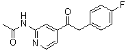 CAS # 452056-81-4, N-[4-[(4-Fluorophenyl)acetyl]-2-pyridinyl]acetamide