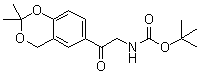 structure of CAS# 452339-71-8, N-(2-(2,2-二甲基-4H-1,3-苯并二恶英-6-基)-2-氧代乙基)氨基甲酸叔丁酯