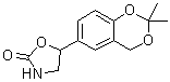 CAS # 452340-96-4, 5-(2,2-Dimethyl-4H-1,3-benzodioxin-6-yl)-1,3-oxazolidin-2-one