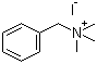 structure of CAS# 4525-46-6, Benzyltrimethylammonium iodide