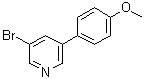CAS # 452972-07-5, 5-(4-Methoxyphenyl)-3-bromopyridine, 3-Bromo-5-(4-methoxyphenyl)pyridine