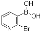 structure of CAS# 452972-08-6, 2-溴吡啶-3-硼酸