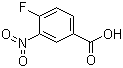 structure of CAS# 453-71-4, 4-Fluoro-3-nitrobenzoic acid