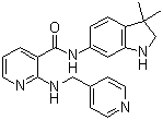 structure of CAS# 453562-69-1, Motesanib