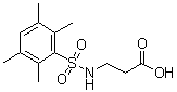 CAS # 453581-60-7, N-[(2,3,5,6-Tetramethylphenyl)sulfonyl]-beta-alanine