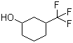 structure of CAS# 454-63-7, 3-(Trifluoromethyl)cyclohexanol